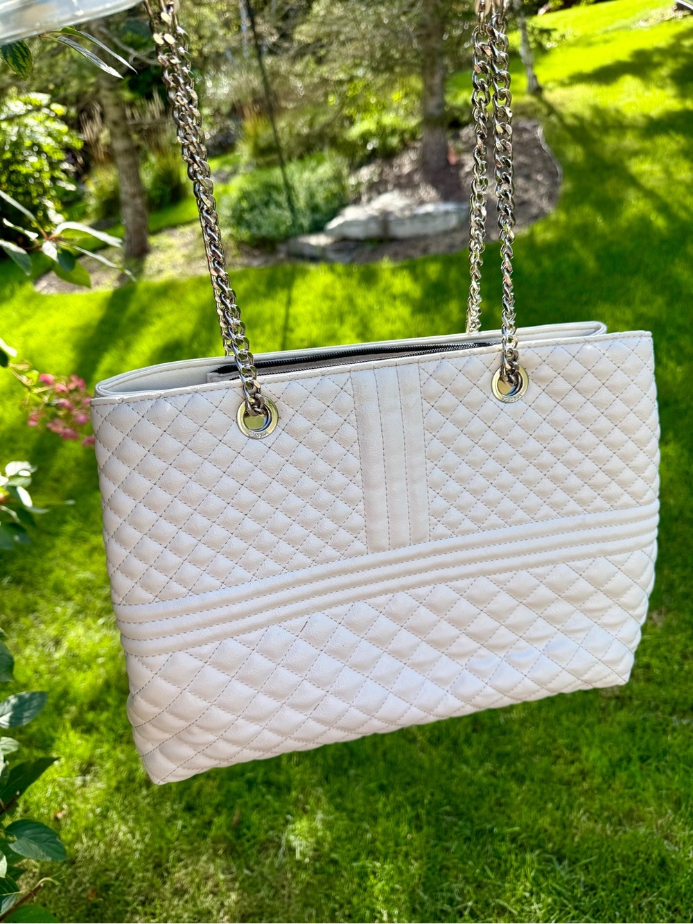 Carpisa Bag with Silver Chain Straps